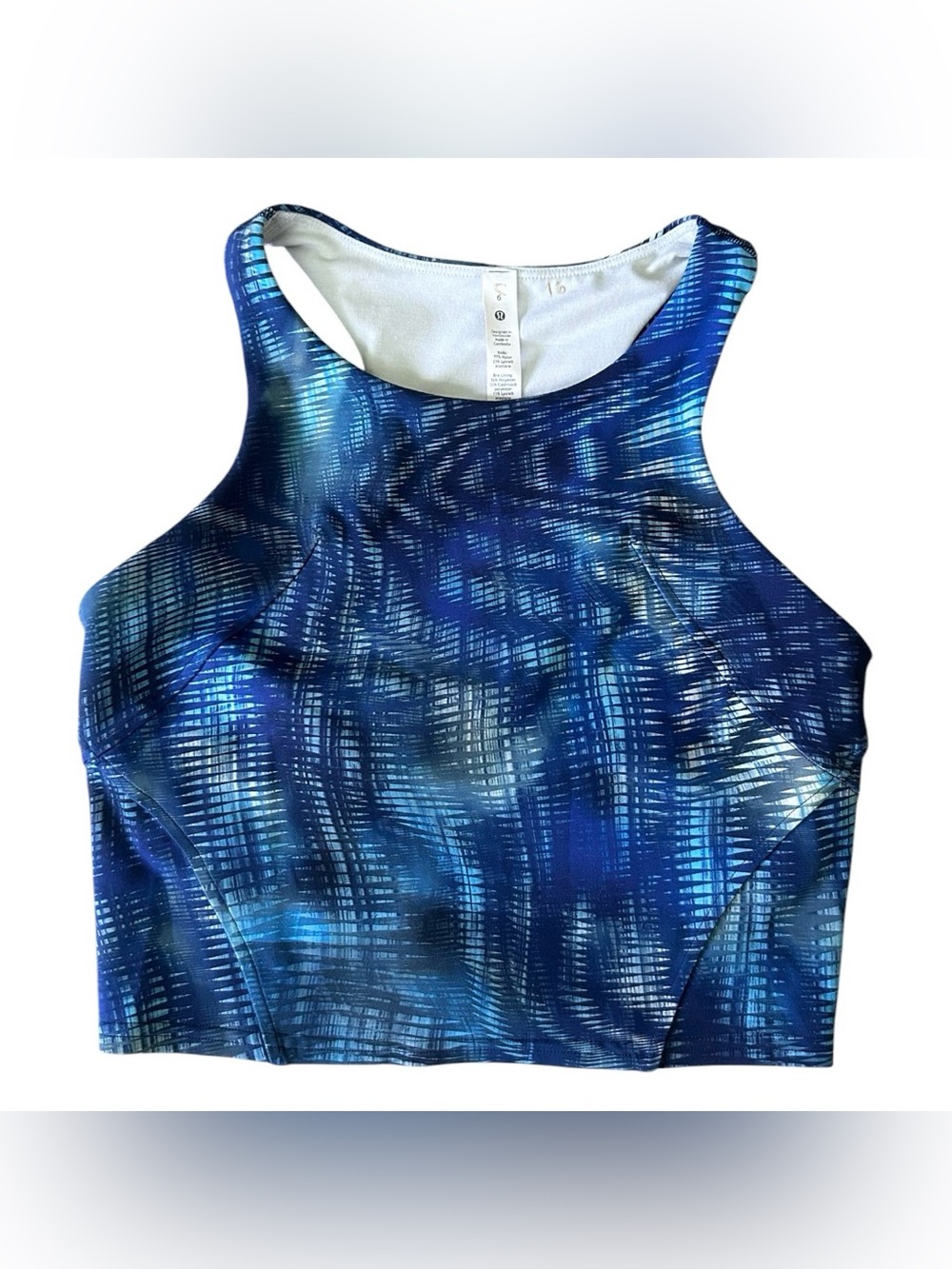 Lululemon Invigorate Training Tank Top Sports Bra Size 6
